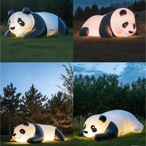 Mignonne nouvelle mascotte <span class=keywords><strong>de</strong></span> panda gonflable <span class=keywords><strong>de</strong></span> style pour <span class=keywords><strong>la</strong></span> décoration murale publicitaire pour les musées <span class=keywords><strong>de</strong></span> centres commerciaux <span class=keywords><strong>de</strong></span> pubs - Product Image 2