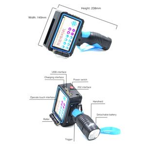 Impresora Inteligente de Inyección de Tinta, Impresora Portátil de Mano Equipada con Panel de Operación con Pantalla LCD, Utilizada para Imprimir Fecha/Código/Logotipo - Product Image 5