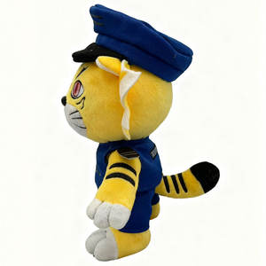 Brinquedos de Pelúcia Personalizados, Brinquedo de Pelúcia de Tigre Policial para Personagem de Programa de TV, Animais de Pelúcia como Mercadorias em Projeto de Colaboração de Marca - Product Image 3