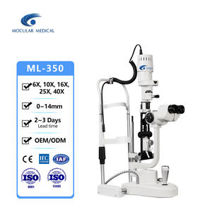<span class=keywords><strong>Microscopio</strong></span> de Hendidura Mocular ML-350 de Fábrica China, <span class=keywords><strong>Microscopio</strong></span> LED de 5 Aumentos, Biomicroscopio de Alta Calidad para Diagnóstico Oftalmológico, 18 Meses de Garantía - Product Image 1
