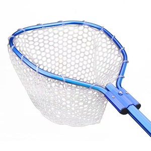 Filet d'atterrissage télescopique en alliage d'aluminium avec clip magnétique Corde en silicone pour la pêche - Product Image 2