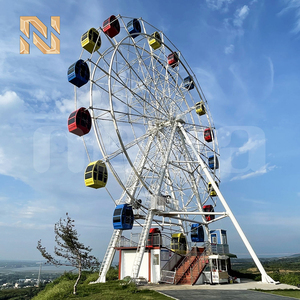 Grande Roue <span class=keywords><strong>Nova</strong></span> Rides de 30 m en Acier pour Parc d'Attractions Intérieur/Extérieur, Capacité 72 Personnes, Idéale pour Centres Commerciaux et Usage Commercial - Product Image 4