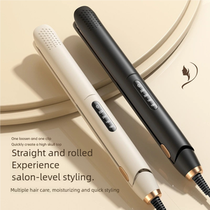 Meistverkaufter 2-in-1 Haushalts-Haarglätter Tragbares Nass/Trocken-Styling-Tool mit LED-Anzeige Mehrstufige Temperaturregelung - Product Image 3