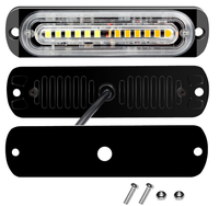 Feux d'avertissement de haute qualité 12V/24V avec 10 LED clignotantes, feux de signalisation applicables aux véhicules à moteur