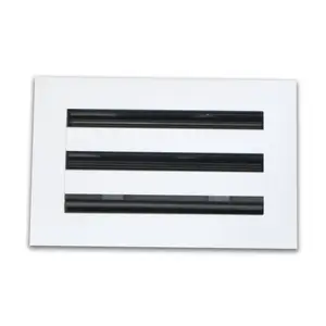 10*6 ''Aluminium Lineaire Sleuf Diffuser Luchtgrill Grootte Voor Hvac