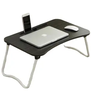 Table d'étude personnalisée, lit pliant, plateau pour ordinateur portable, pieds en acier, mini paresseux, bureau d'ordinateur au lit