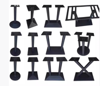Support de pied de table en métal et fer Base de table ronde avec support de meubles de thé et de salle à manger pour sièges d'hôpital de parc de canapé