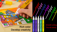 Stylo marqueur de peinture acrylique multicolore personnalisé