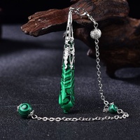 Collier unisexe avec pendentif en cristal naturel d'améthyste et de quartz rose, strass, prisme hexagonal à pointe unique, accessoire de yoga transfrontalier