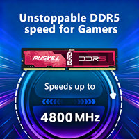 PUSKILL High Performance DDR5 PC RAM 4800MHz 5600MHz 5200MHz 6000MHz 16gb/32gb /8gb Desktop Memory ram