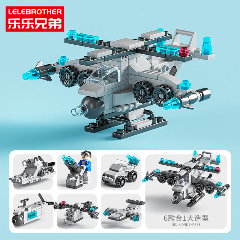 8612-3A forces navales 6 en 1 136 pièces