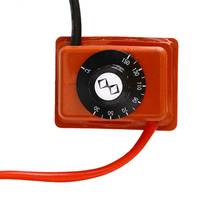Chauffe-tambour en caoutchouc de silicone ZR 200L avec thermostat, chauffe-tambour en caoutchouc de silicone pour usage industriel