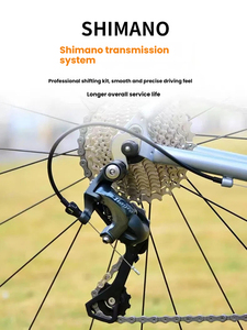 Bicicleta de Carretera Premium <span class=keywords><strong>Trifox</strong></span> R241 con Liberación Rápida y Freno Tipo U, <span class=keywords><strong>Manillar</strong></span> Integrado de Aleación de Aluminio para una Conducción Cómoda - Product Image 2