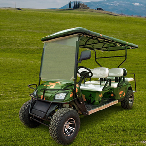 Voitures de golf électriques à quatre <span class=keywords><strong>roues</strong></span> <span class=keywords><strong>motrices</strong></span>, chariot électrique, voiturette de golf - Product Image 4