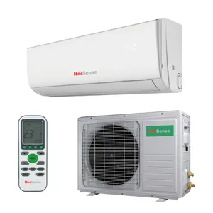 Hersense làm mát sưởi ấm chia tường điều hòa không khí 12000BTU cao hiệu quả di động điều hòa không khí R410A