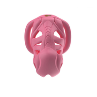 Ninghao Cage de chasteté masculine en plastique imprimé en 3D simulé, dispositif de conditionnement ascétique, jouets sexuels pour garçons