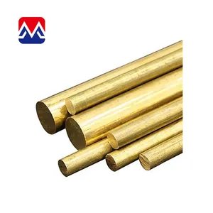 Pure 99.99% copper alloy products brass rod support customized all shape of copper bar