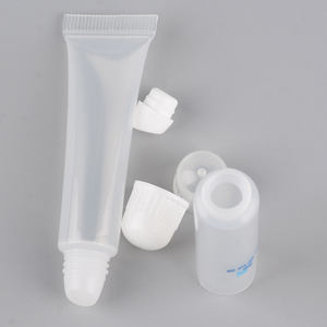 أنبوب ملمع شفاه شفاف 3 ، 5 ، 10 ، 12 ، 15 أنبوب ملمع شفاه مائل ، خرطوم ضغط بلون الشفاه مع طرف قابل للفصل - Product Image 4