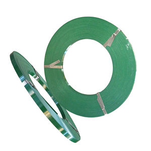 <span class=keywords><strong>Bande</strong></span> <span class=keywords><strong>de</strong></span> cerclage en acier prélaqué vert ciré <span class=keywords><strong>de</strong></span> 3/4 po, <span class=keywords><strong>prix</strong></span> usine, pour emballage industriel, norme ASTM - Product Image 2