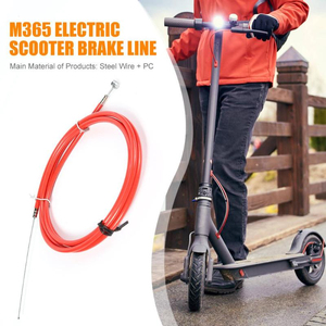 Pièces détachées pour <span class=keywords><strong>trottinette</strong></span> électrique professionnelle Superbsail M365 : Câble de frein à disque arrière durable avec câble rouge pour réparation facile - Product Image 3