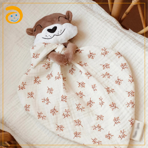 <span class=keywords><strong>Doudou</strong></span> en peluche douce <span class=keywords><strong>pour</strong></span> bébé avec tête d'animal en peluche, jouet câlin <span class=keywords><strong>pour</strong></span> nouveau-né <span class=keywords><strong>pour</strong></span> le sommeil - Product Image 4