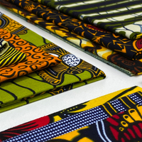 Dernier Tissu Pagne Africain en Coton Style Ankara, 6 Yards, 100% Coton Biologique, pour Vêtements Féminins, avec Dentelle