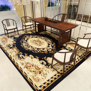 Alfombra Rectangular Wilton Tejida a Máquina, Impermeable, para Dormitorio y Sala de Estar, Venta al Por Mayor de Fábrica - Product Image 1