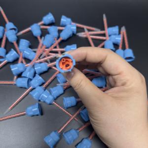 Miscelatore Statico Automatico ad Alte Prestazioni per Uso Dentale 5.4-16S, per Plastica Epossidica Industriale, Monouso, Blu/Arancione, Rapporto 10:1 - Product Image 4