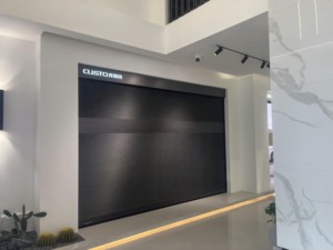 KUZI lujo Turbo velocidad puertas de garaje tamaños personalizados diseño moderno estilo eficiente de la energía y a prueba de agua para villas y parques - Product Image 3