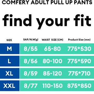 Pantalones desechables para adultos, bragas de incontinencia para personas mayores, 5 Xl, a prueba de fugas