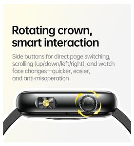 <span class=keywords><strong>น</strong></span>าฬิกาอัจฉริยะ TK50 1.72 "360*360หน้าจอ BT วัดอัตราการเต้<span class=keywords><strong>น</strong></span>หัวใจวัดออกซิเจนในเลือด IP68โหมดกีฬา100โหมดกั<span class=keywords><strong>น</strong></span><span class=keywords><strong>น</strong></span>้ำสำหรับผู้ชายและผู้หญิง - Product Image 5