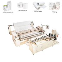 Línea de Producción de Papel Higiénico a Pequeña Escala, Unidad de Rebobinado y Corte, Personalizable, Directo de Fábrica
