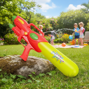 Super pistola ad acqua da 45 cm, giocattolo in plastica per bambini, per giocare all'aperto - Product Image 3