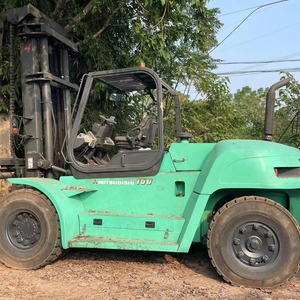 รถยกมิตซูบิชิ FD150 15 ตัน รถยกมือสองจากญี่ปุ่น 15 ตัน เครื่องยนต์ 6D16 รถใช้แล้ว รถมือสอง ใช้เชื้อเพลิง น้ำหนักยก 15000 กก. - Product Image 1