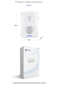 Hệ Thống Báo Động An Ninh Không Dây Chuông Cửa Hồng Ngoại Phát Âm Thanh Chuyển Động Cho Chuông Cửa Hàng - Product Image 6