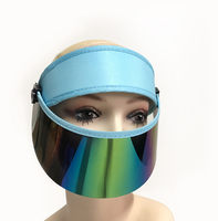 Style de mode populaire PC pare-soleil chapeau Protection UV visières de protection faciale peuvent être personnalisés LOGO