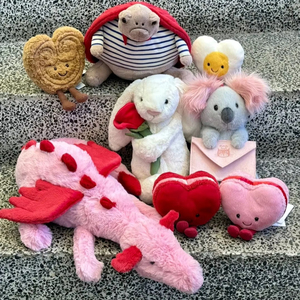 Новая плюшевая игрушка Jelly Catt UK 25 к Дню святого Валентина для принцесс: медведь, зайчик из ПП-хлопка, супермягкая, подарок-сюрприз - Product Image 1
