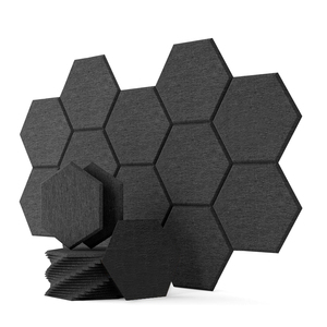 <span class=keywords><strong>Panneau</strong></span> <span class=keywords><strong>acoustique</strong></span> PET hexagonal Conception en nid d'abeille résistante aux intempéries Résistance à l'humidité de 9mm pour terrasses couvertes Conception graphique pour - Product Image 2