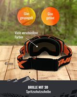 Lunettes de moto tout-terrain très vendues, anti-poussière, anti-vent, anti-sable, pour événements hors route en montagne, lunettes de conduite super cool
