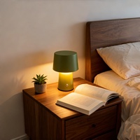 Lampe de table LED mini moderne sans fil rechargeable à intensité variable tactile pour la décoration de restaurants, bars, hôtels, cafés et bistrots