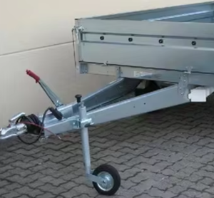 Accessoire de 48 mm pour <span class=keywords><strong>caravane</strong></span> avec pince de roue à noyau de fer de 8 pouces, type réglable en hauteur, pièces de remorque, roue jockey - Product Image 4