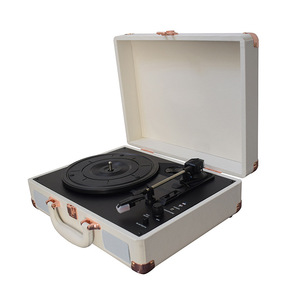 Tocadiscos Skywin, Reproductor de Vinilo USB Bluetooth Portátil, Reproductor de Audio para el Hogar, Compatible con MP3, Hecho en Shenzhen - Product Image 4