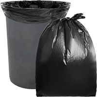 Grand sac poubelle robuste de 55 gallons pour les déchets de jardin