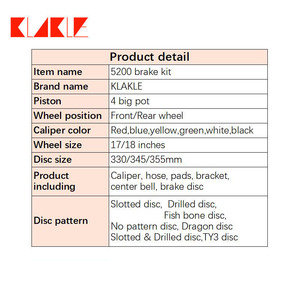 Kit de Caliper de Freno de Aluminio de Alto Rendimiento, <span class=keywords><strong>Precio</strong></span> de Fábrica para Ford C-MAX II, Piezas de Repuesto Duraderas OE - Product Image 6