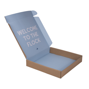 Wholesale Eco friendly Color printing unique corrugated shipping boxes custom logo cardboard mailer box for clothes underwear