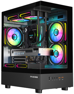 Thiết kế mới OEM PC trắng chơi game máy tính Tủ ATX PC trường hợp HD USB3.0 mATX Gamer Chassis 360 làm mát bằng nước Glass <span class=keywords><strong>Side</strong></span> - Product Image 3