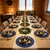 Assiettes de présentation rondes en plastique perlé réutilisables, décoratives et gaufrées, pour mariages, événements, hôtels et dîners