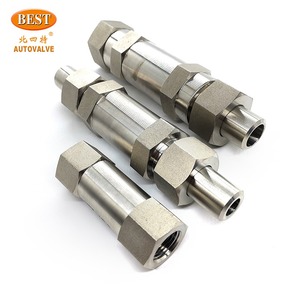 H12-B thép không gỉ 316/304 không khí kiểm tra van áp lực cao thép carbon chủ đề không trở lại van - Product Image 6