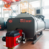 Harga Boiler Uap Industri Berbahan Bakar Gas dan Minyak 10 Ton/jam