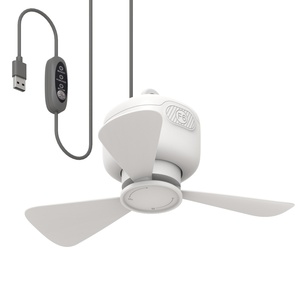 Nuevo Producto 2024, Ventilador de Techo Pequeño con Enchufe, Portátil, Desmontable, para Exteriores, Ventilador de Techo USB para Camping, en Stock - Product Image 1